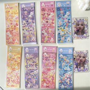 [BUY ONE GET ONE FREE] holographic aesthetic cute ballet bear lace series